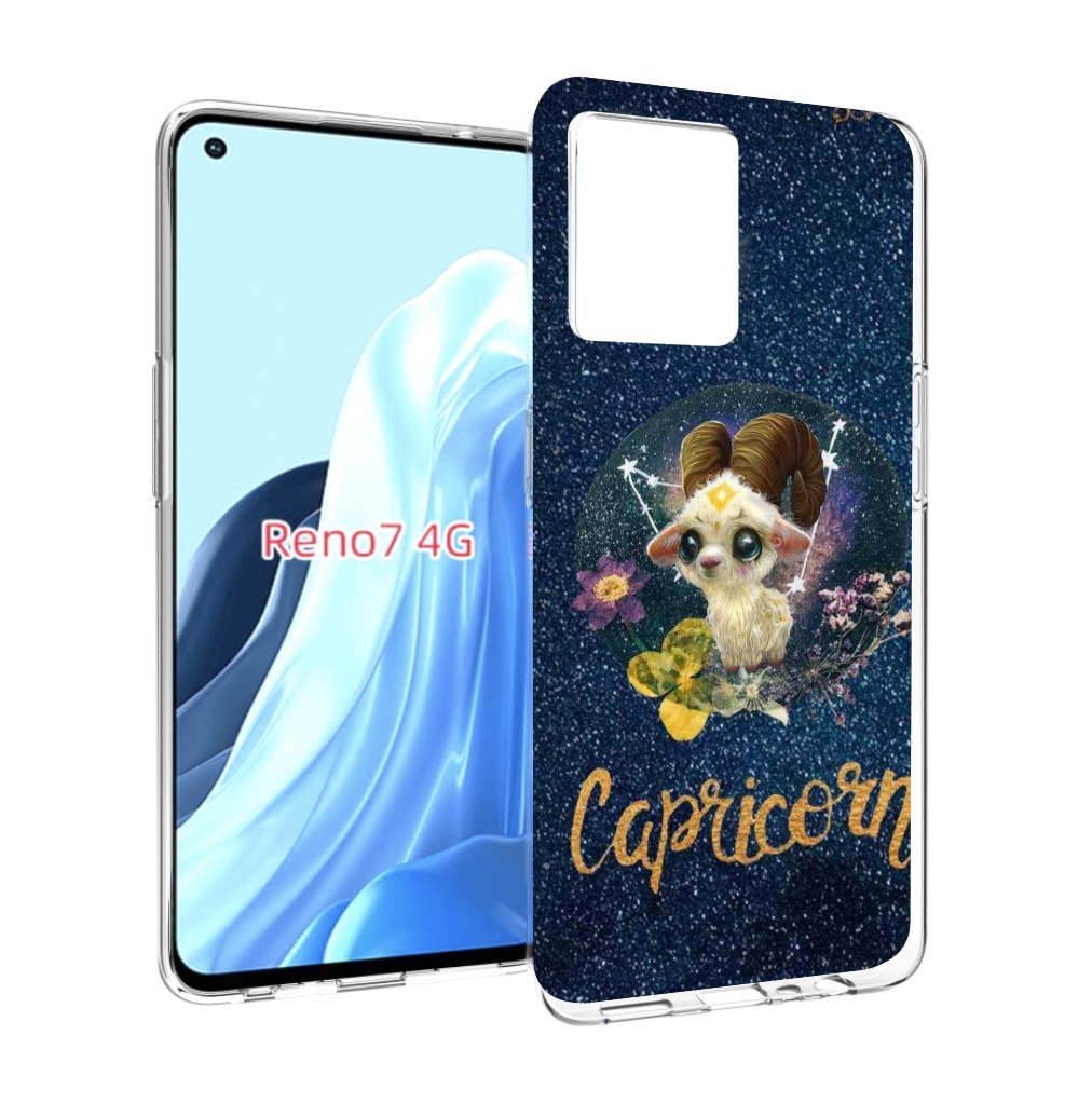 

Чехол MyPads знак зодиака козерог 3 для OPPO RENO 7 4G, Прозрачный, Tocco