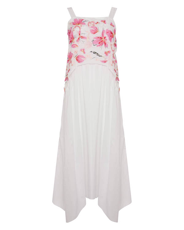 

Сарафан женский Ermanno Scervino D332Q407MUL белый 40 IT, D332Q407MUL