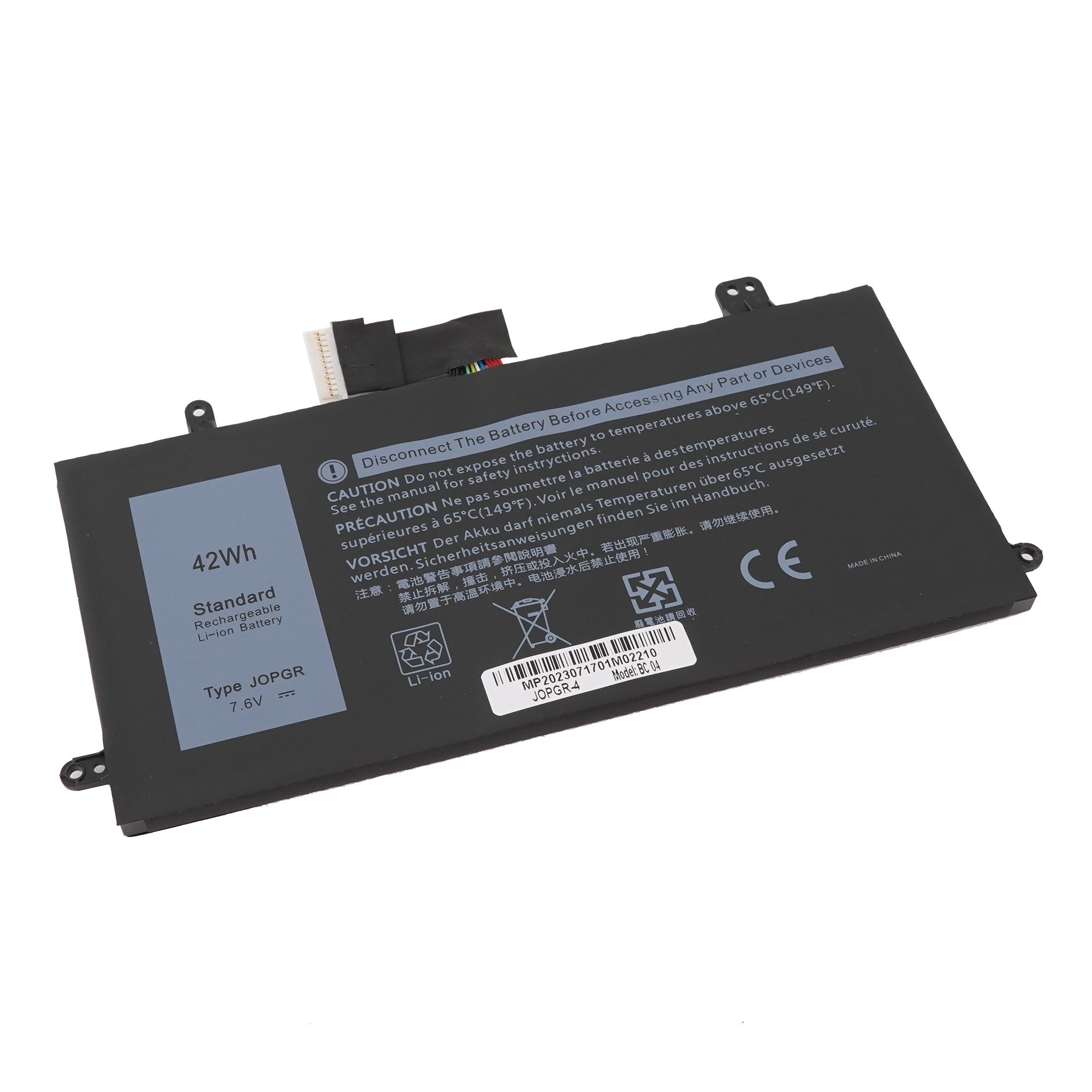 

Аккумулятор Azerty JOPGR для Dell Latitude 12, JOPGR