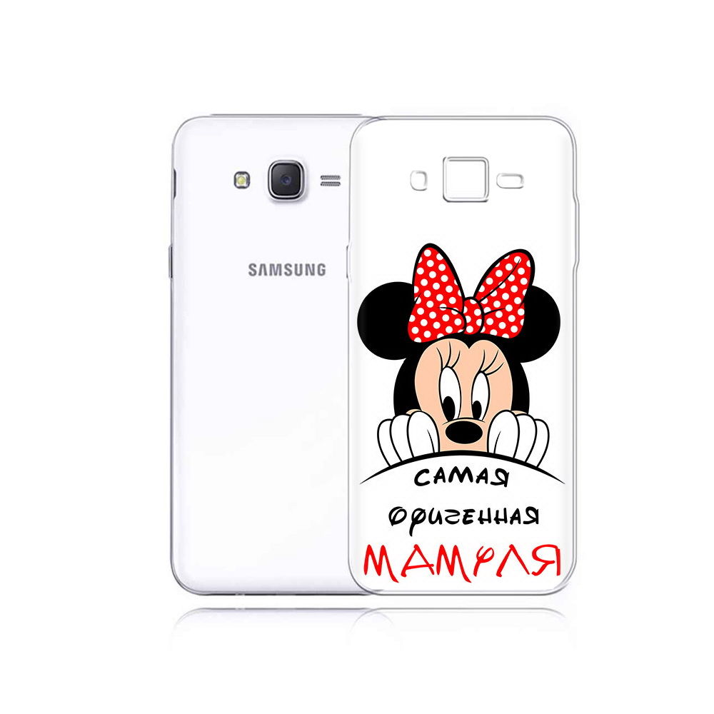 

Чехол MyPads Tocco для Samsung Galaxy J5 Самая лучшая мамуля Мини Маус (PT29188.586.152), Прозрачный, Tocco