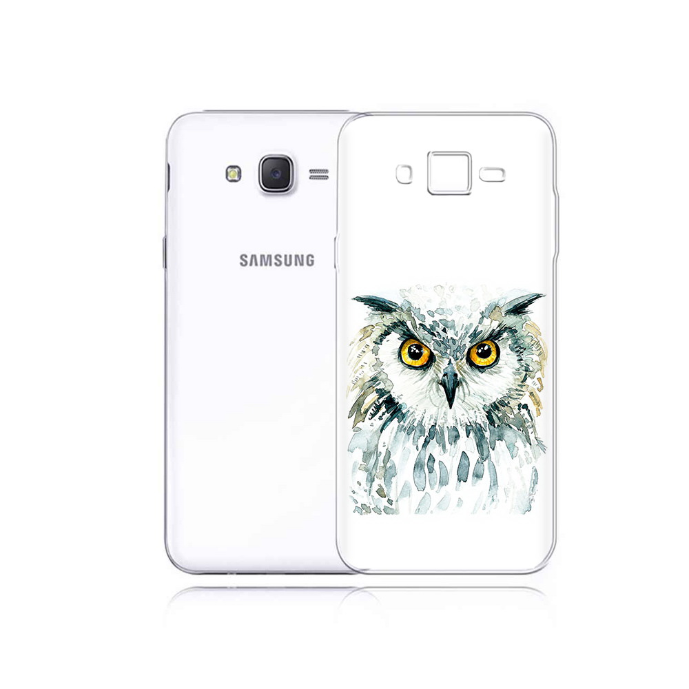 

Чехол MyPads Tocco для Samsung Galaxy J5 Серьезная сова (PT29188.586.156), Прозрачный, Tocco