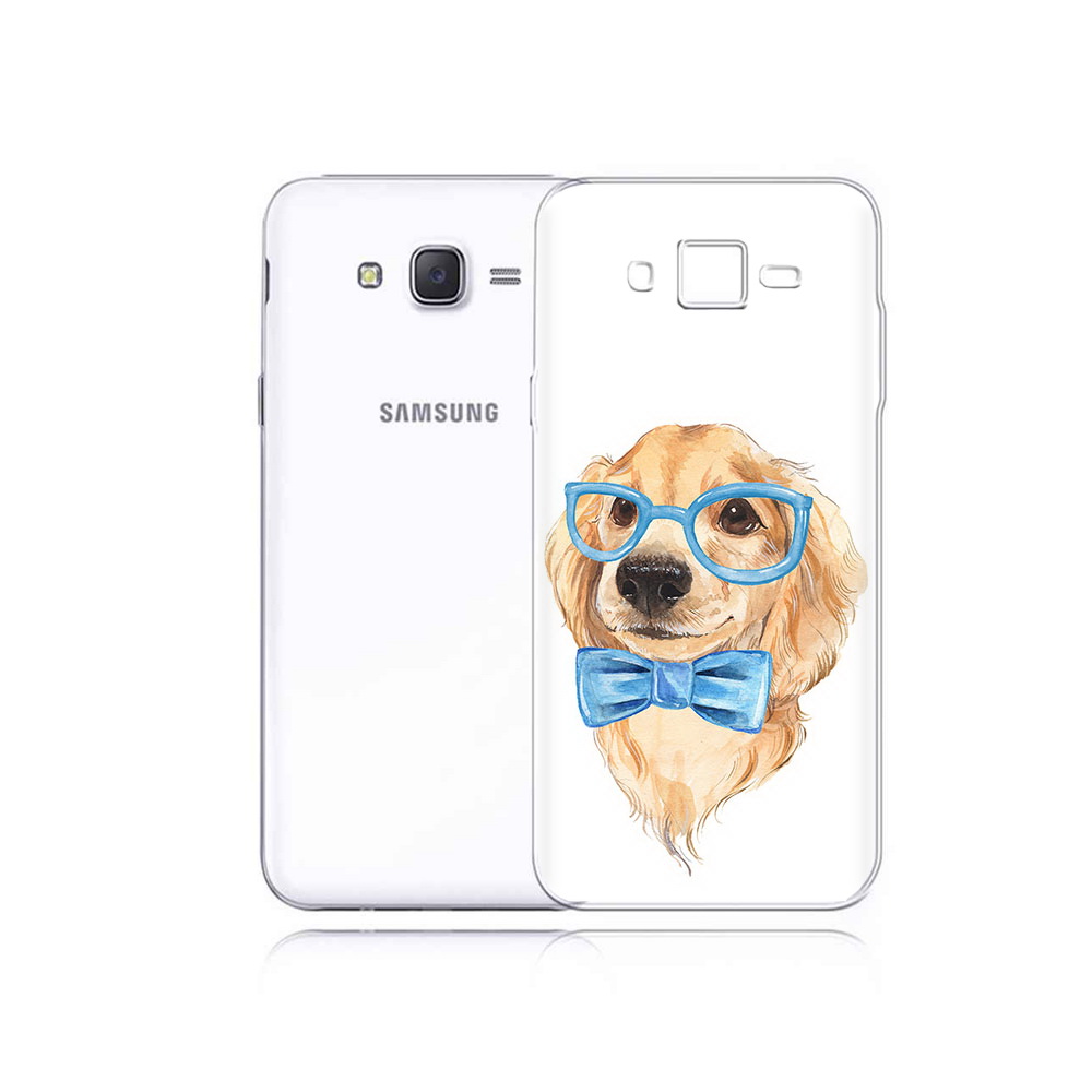 

Чехол MyPads Tocco для Samsung Galaxy J5 Собака интеллигент (PT29188.586.159), Прозрачный, Tocco