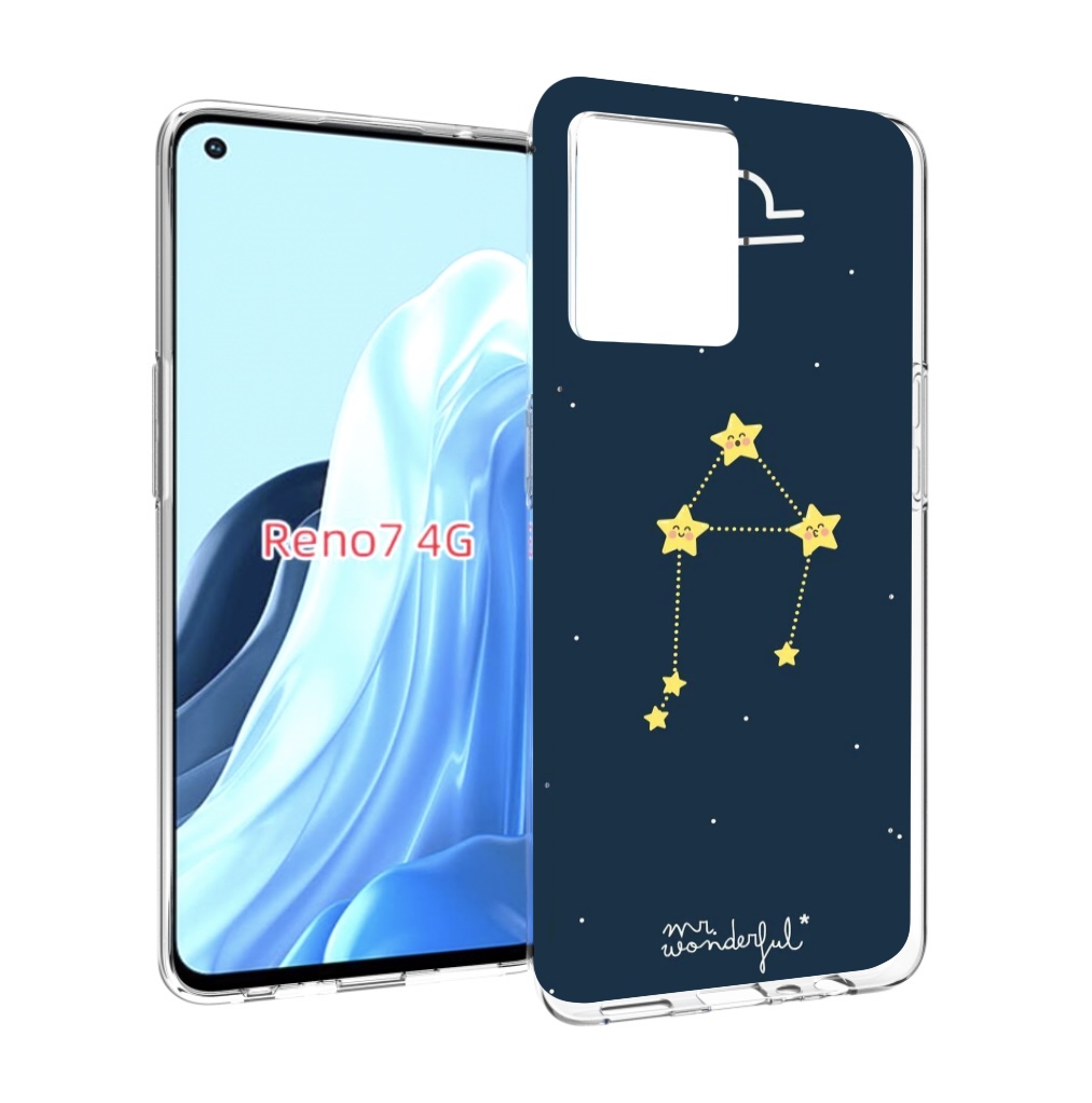 Чехол MyPads знак-зодиака-весы-1 для OPPO RENO 7 4G