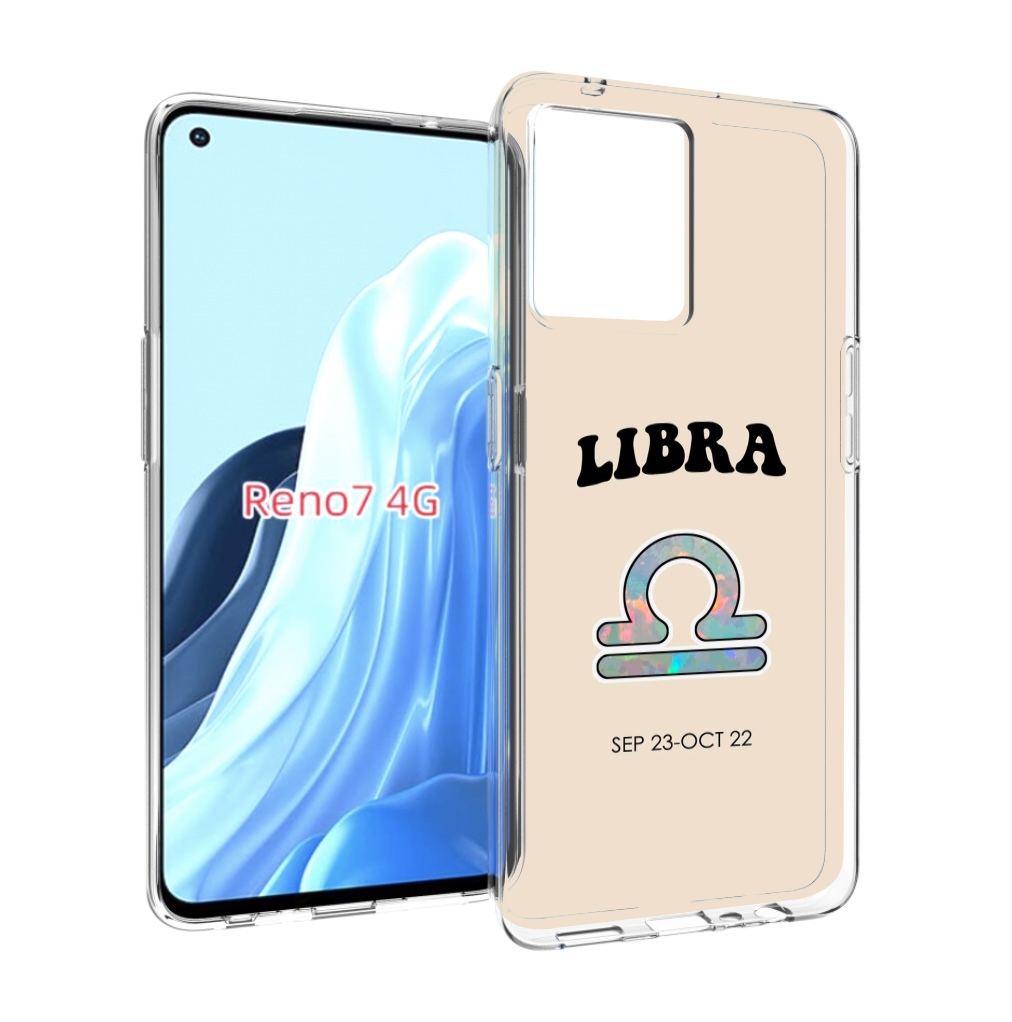 

Чехол MyPads знак-зодиака-весы-6 для OPPO RENO 7 4G, Прозрачный, Tocco