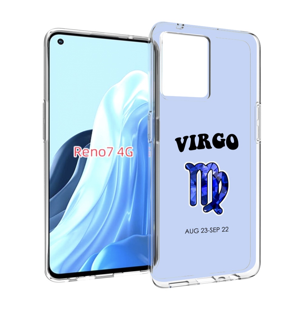 

Чехол MyPads знак-зодиака-дева-1 для OPPO RENO 7 4G, Прозрачный, Tocco