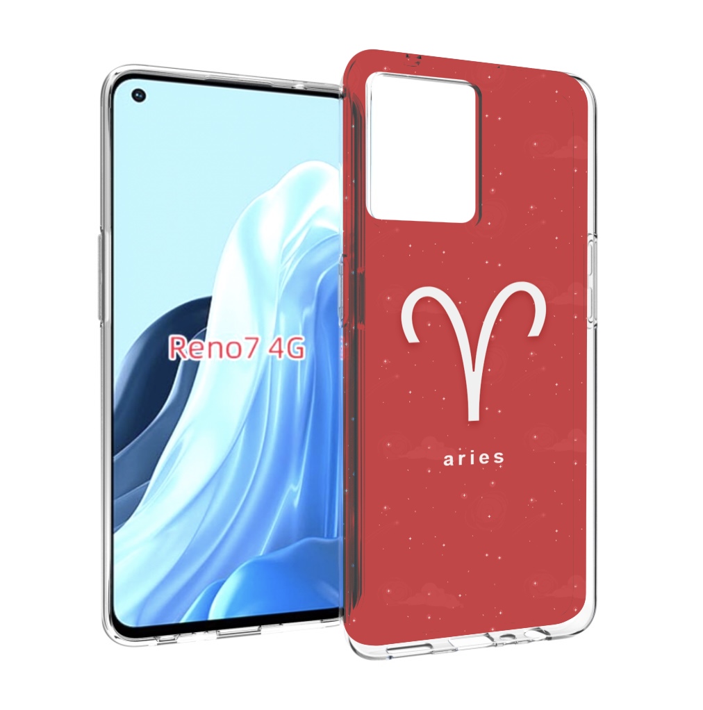 

Чехол MyPads знак-зодиака-овен-5 для OPPO RENO 7 4G, Прозрачный, Tocco