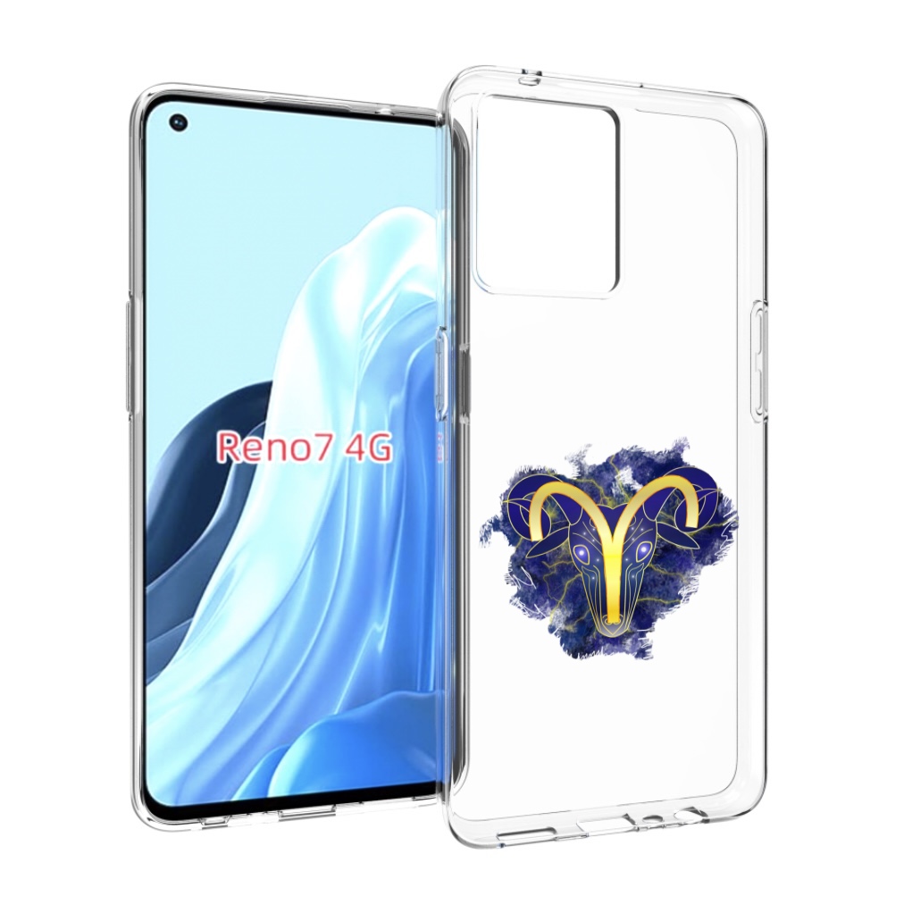 

Чехол MyPads знак-зодиака-овен-8 для OPPO RENO 7 4G, Прозрачный, Tocco