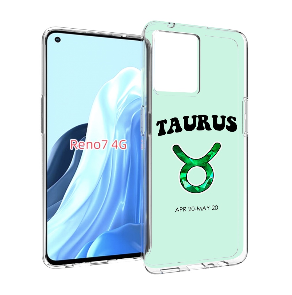 

Чехол MyPads знак-зодиака-телец-1 для OPPO RENO 7 4G, Прозрачный, Tocco