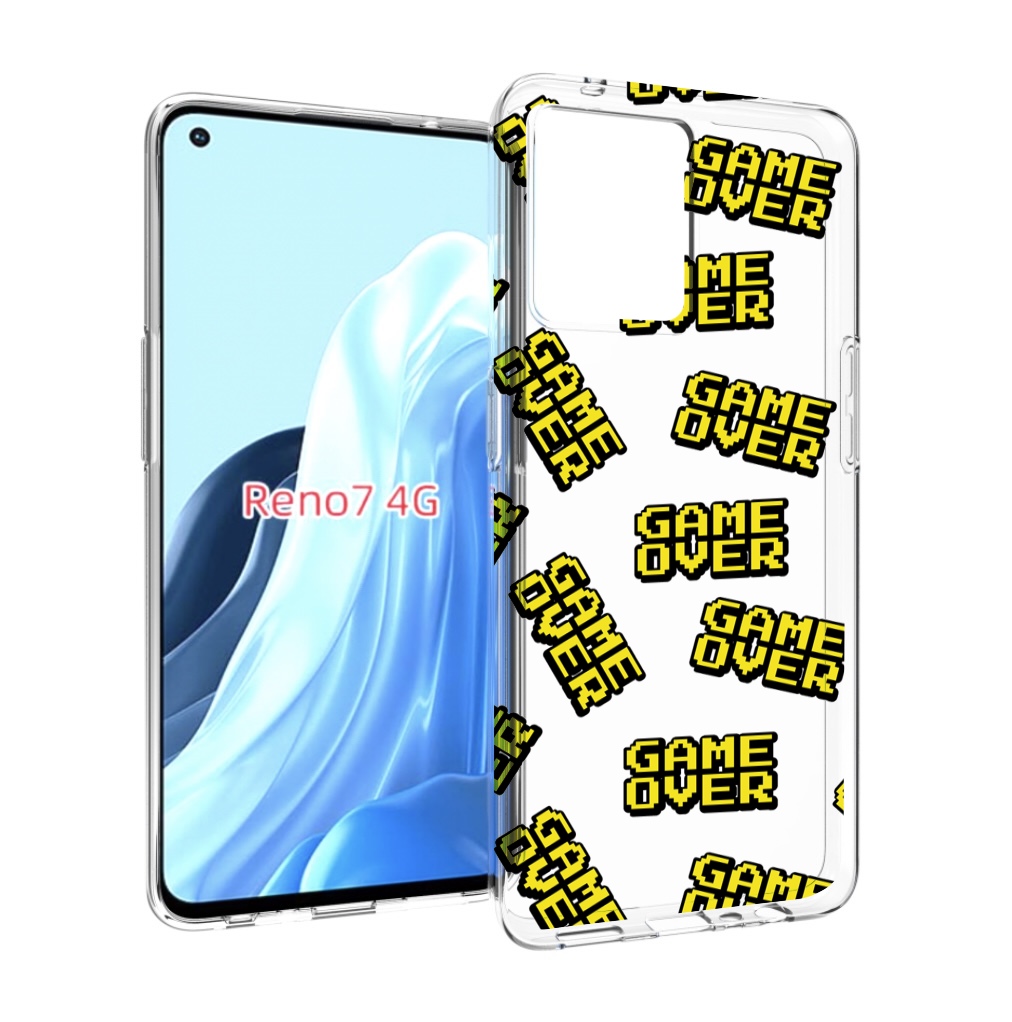 

Чехол MyPads игра-окончена для OPPO RENO 7 4G, Прозрачный, Tocco