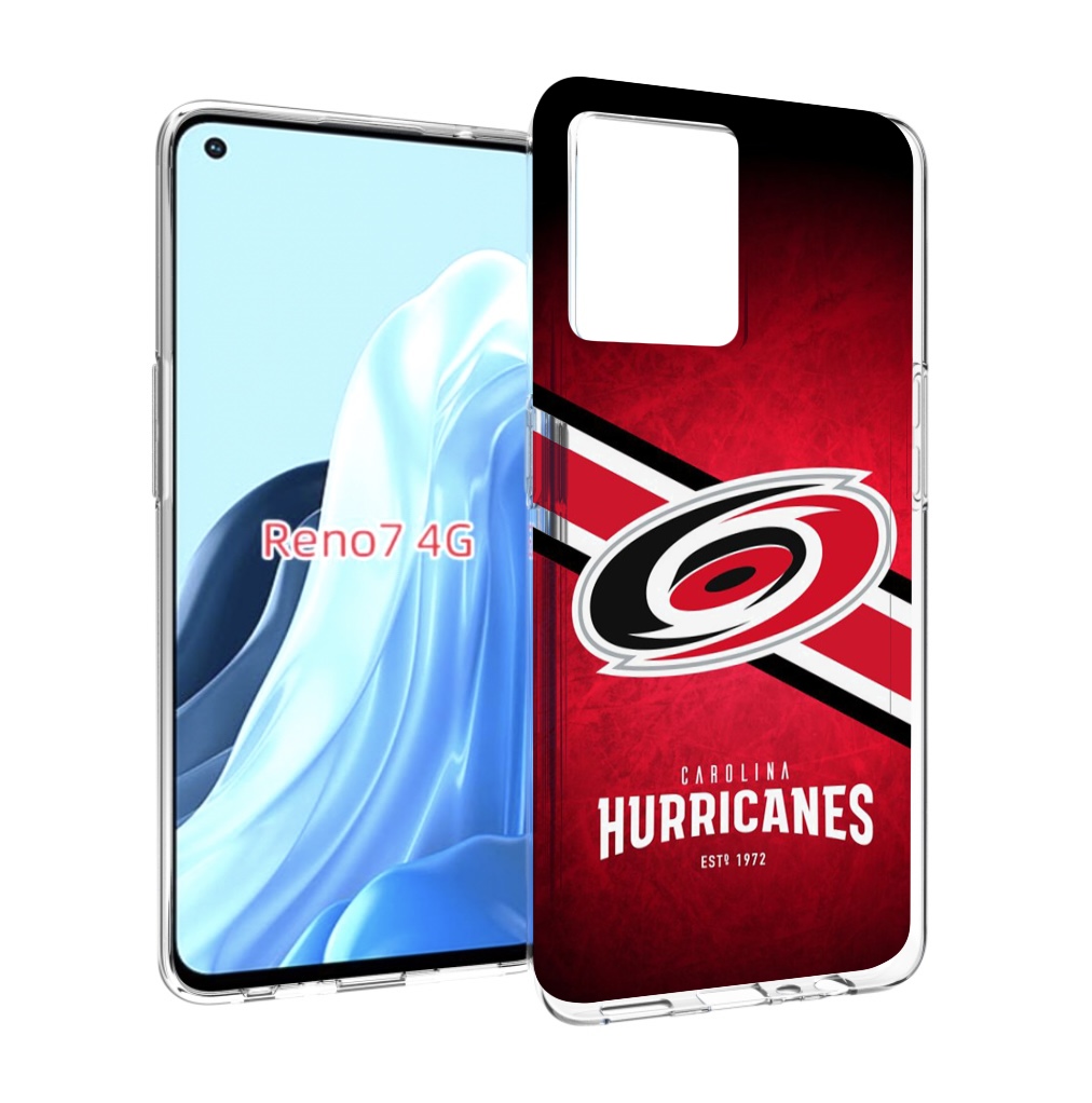 

Чехол MyPads каролина харрикеинс мужской для OPPO RENO 7 4G, Прозрачный, Tocco