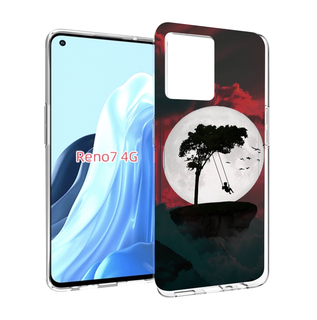 

Чехол MyPads качели-над-пропастью для OPPO RENO 7 4G, Прозрачный, Tocco