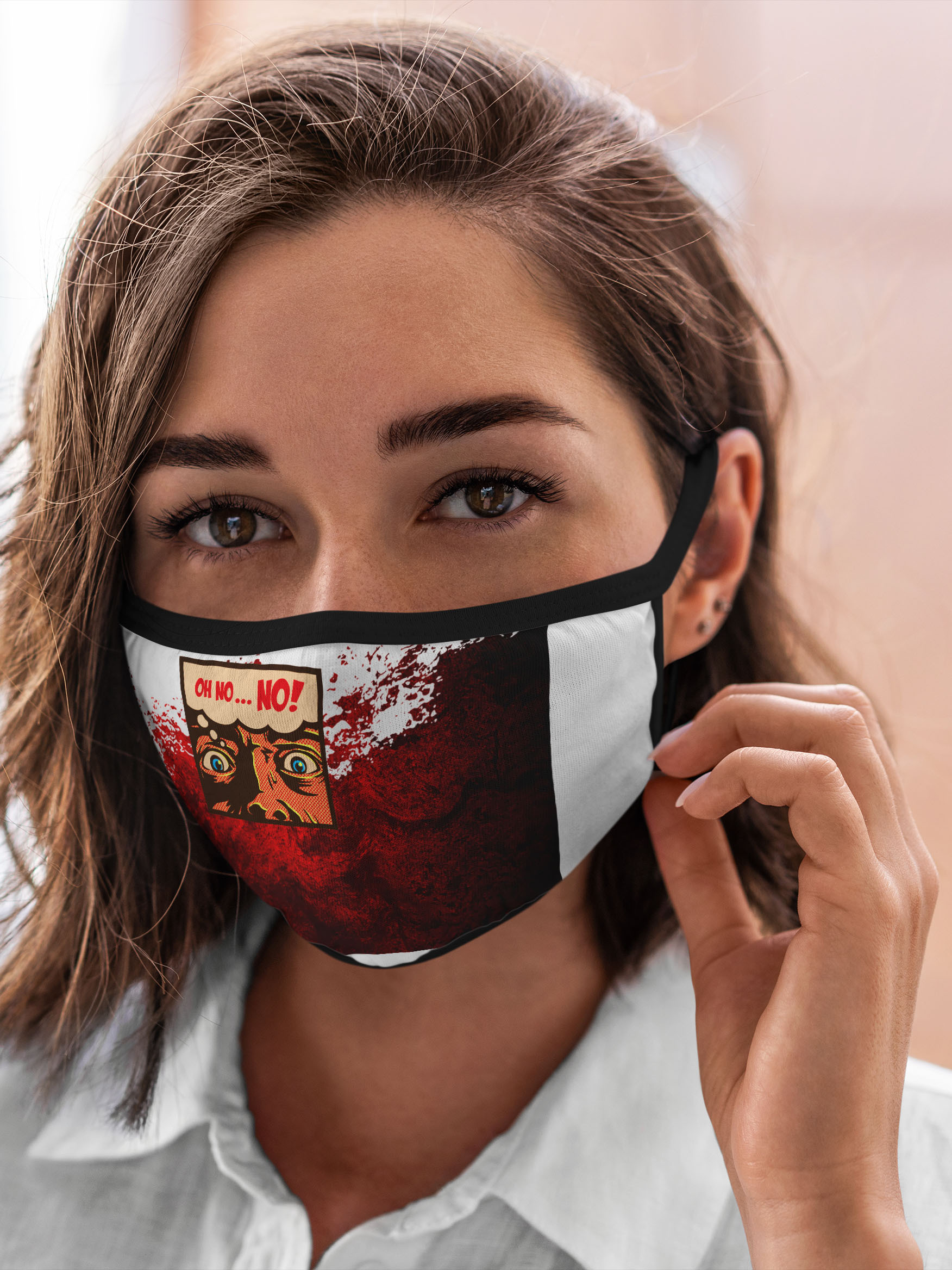 

Многоразовая маска унисекс Burnettie Комиксы On Nono, Разноцветный, Комиксы On Nono