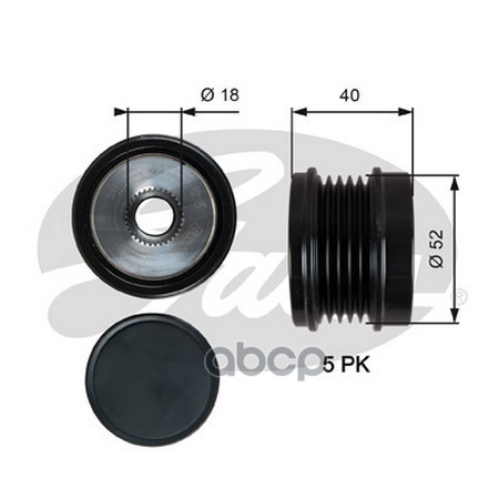 

Шкив Генератора 7789-10209 GATES oap7209