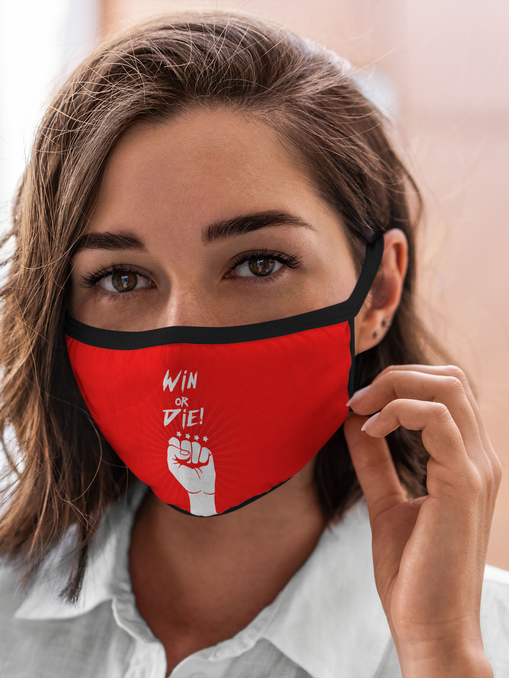 

Многоразовая маска унисекс Burnettie Рфпл Девиз Победителя, Рфпл Девиз Победителя