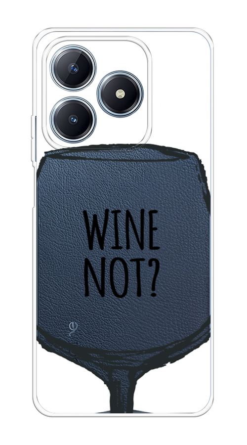 

Чехол Case Place на Realme C63 "Wine not white", Белый, 2517350-1