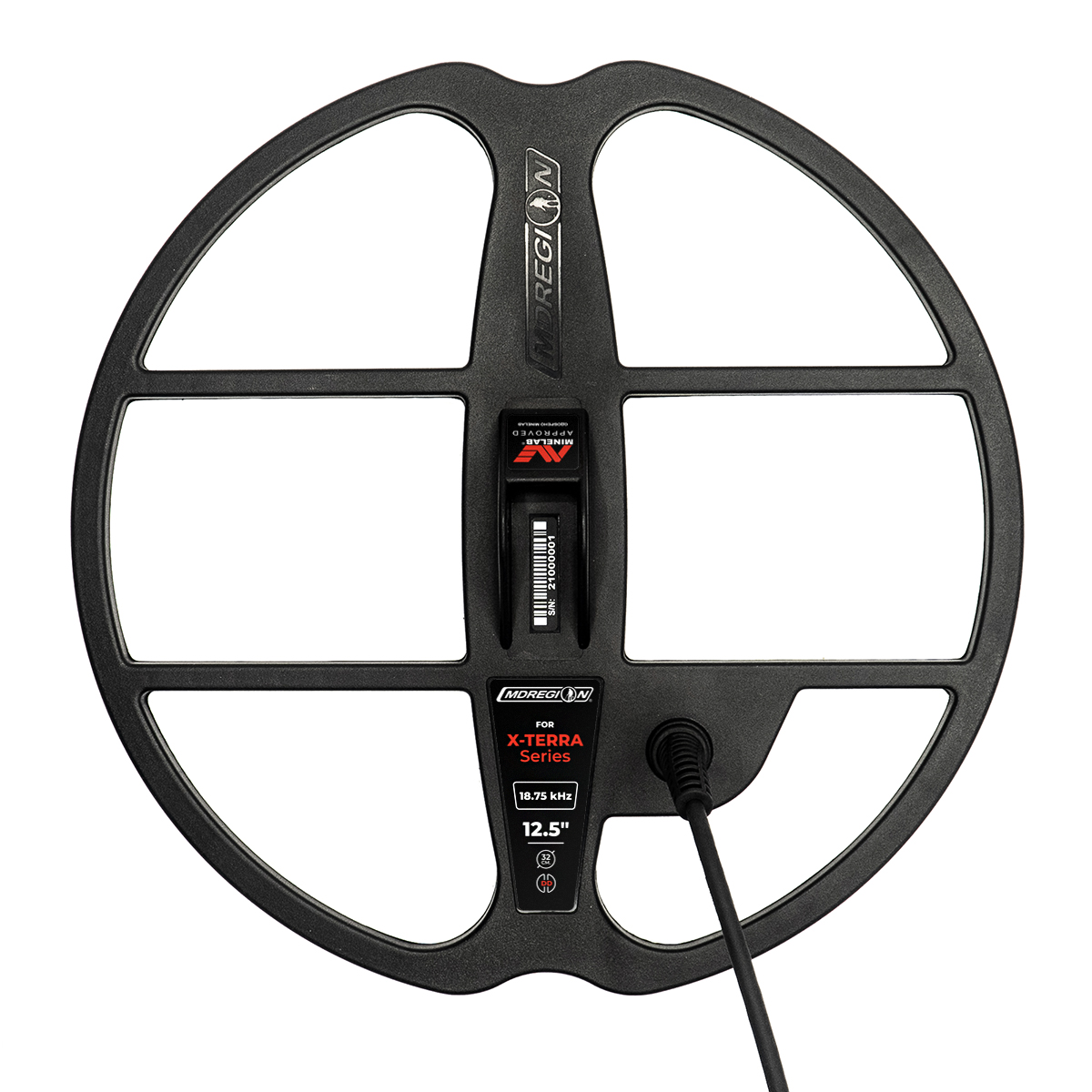 

Катушка Mdregion 12,5" для X-TERRA 18,75 Кгц, Черный