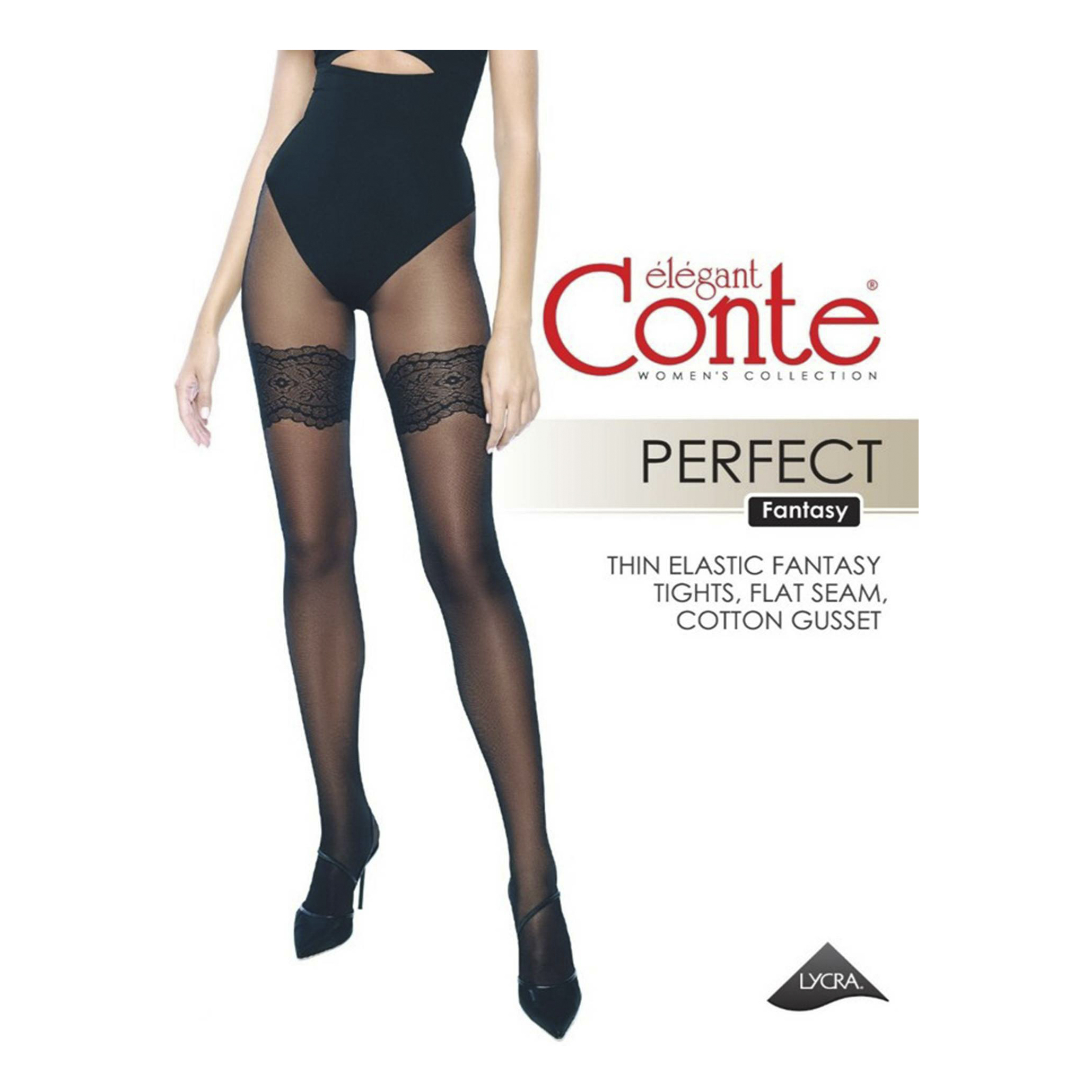 

Колготки женские Conte черные, Черный