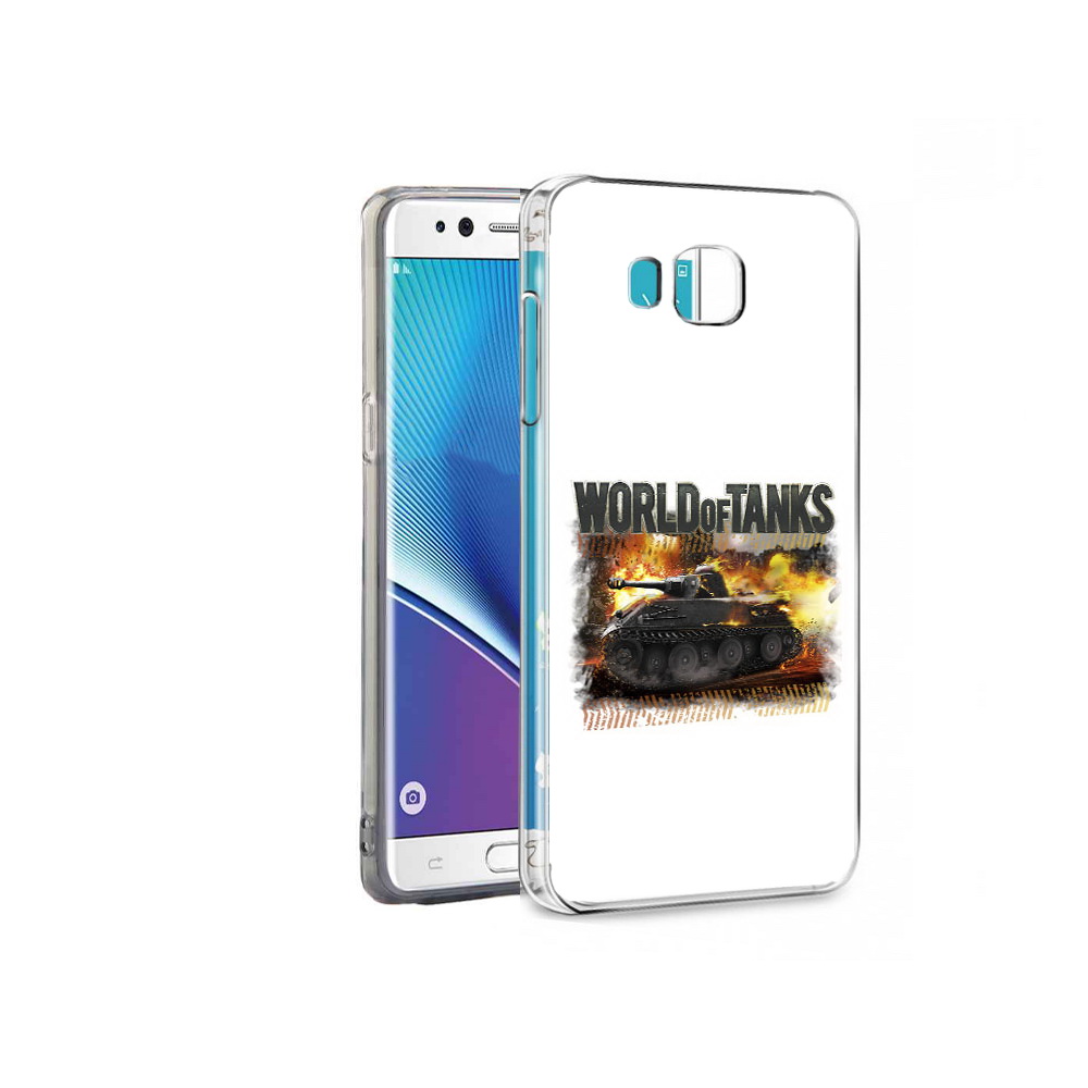 

Чехол MyPads Tocco для Samsung Galaxy Note 7 Мир танков-2 (PT40045.522.118), Прозрачный, Tocco