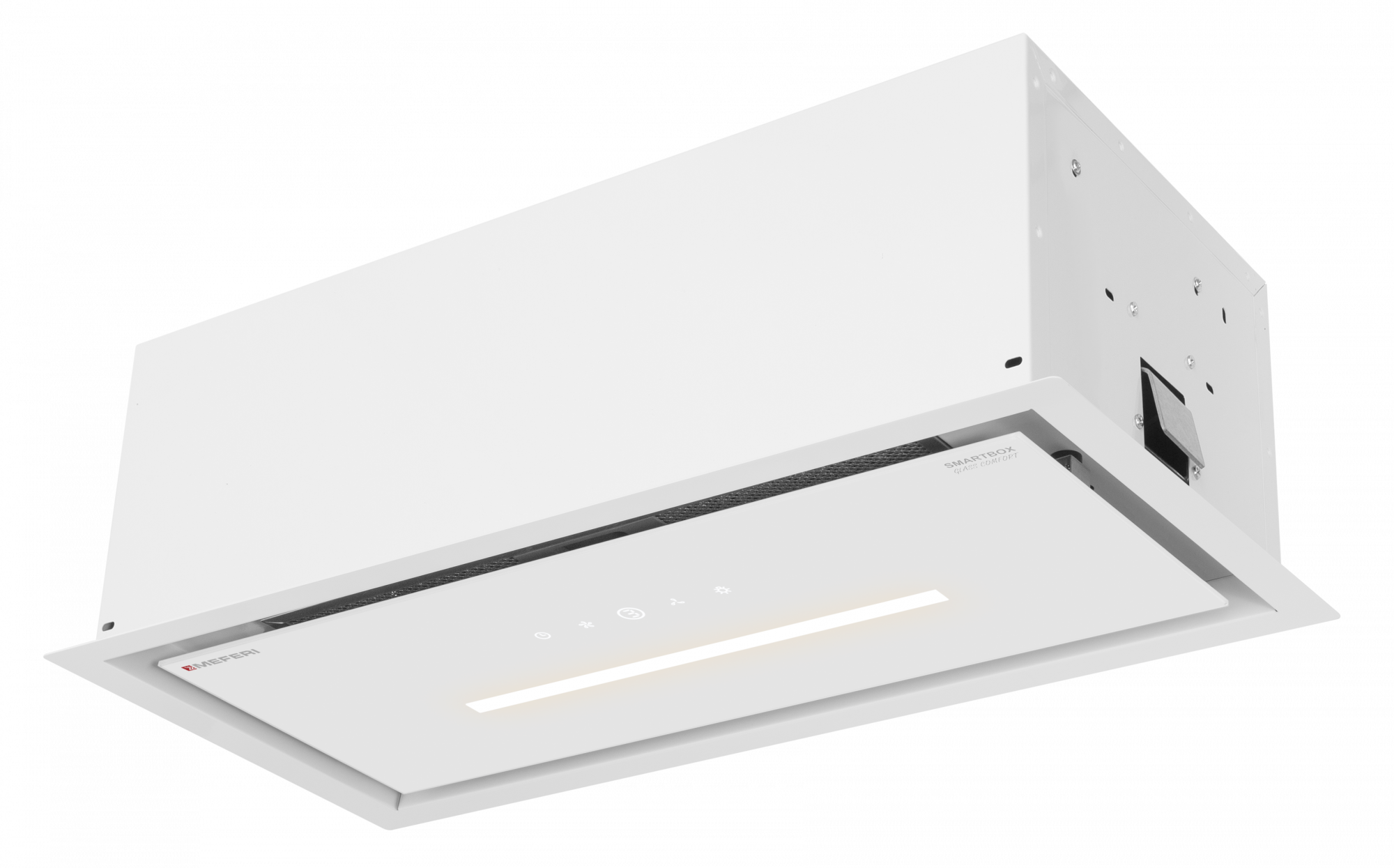 

Вытяжка встраиваемая MEFERI SMARTBOX60WH белый, SMARTBOX60WH