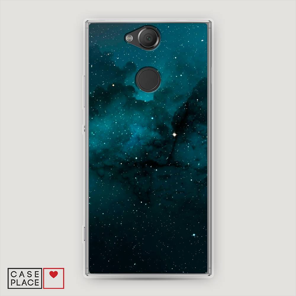 

Чехол на Sony Xperia XA2 "Синий космос", 53150-2