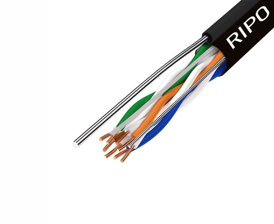 Кабель RIPO UTP без разъемов 305м (001-112018) 5bites fs5525 305b bl кабель express ftp solid 5e 24awg copper pvc blue 305m