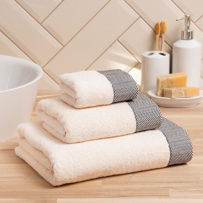 

Полотенце LoveLife Turkish cotton Бриз черный 50х80 см