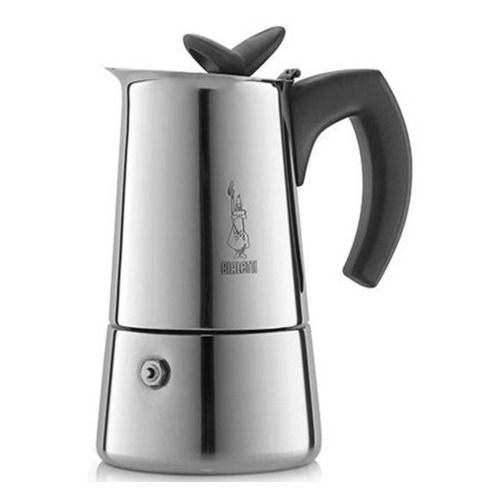 

Кофеварка Bialetti Musa 0.15л нерж.сталь серебристый (4272)