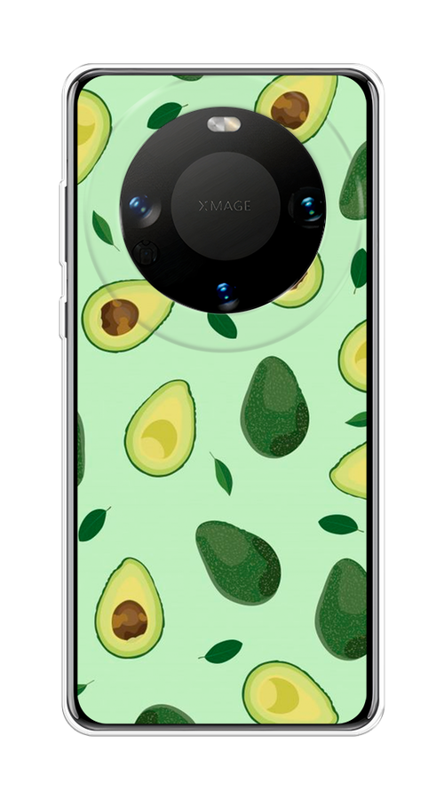 

Чехол на Huawei Mate 60 "Blue avocado", Коричневый;зеленый, 6122150-1