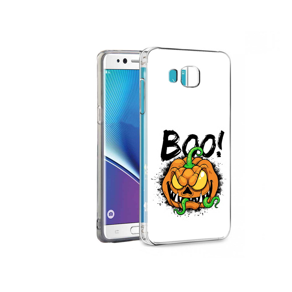 

Чехол MyPads Tocco для Samsung Galaxy Note 7 Хэллоуин бу (PT40045.522.193), Прозрачный, Tocco