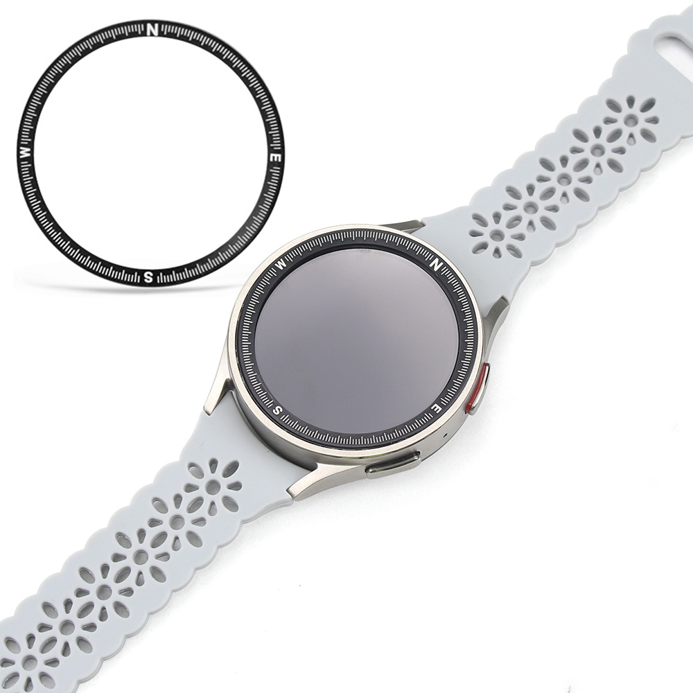 Защитное металлическое кольцо Безеля с делениями для Samsung Galaxy Watch 5 Pro 45мм