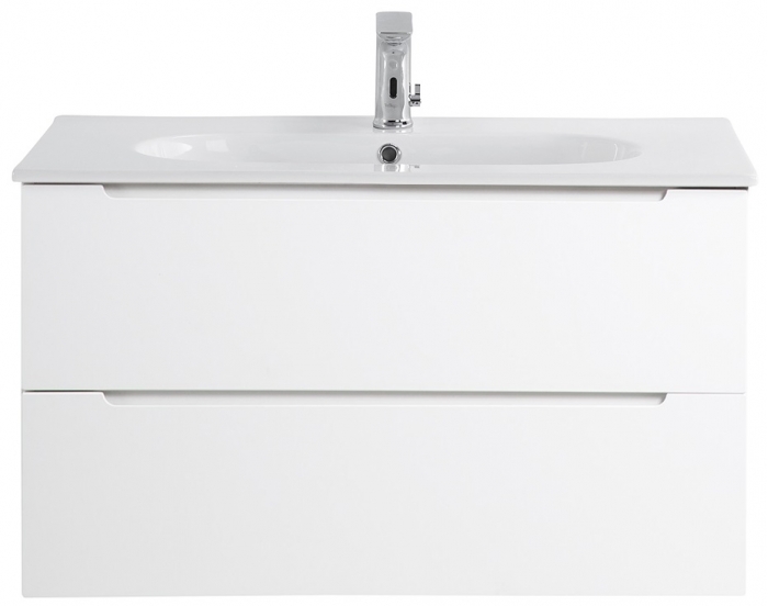 

Тумба с раковиной BelBagno Etna 80-LOV-800-LVB Bianco Lucido, Белый, Etna