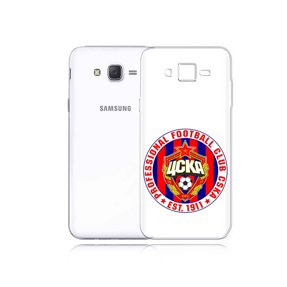

Чехол MyPads Tocco для Samsung Galaxy J5 ФК ЦСК логотип (PT29188.586.178), Прозрачный, Tocco