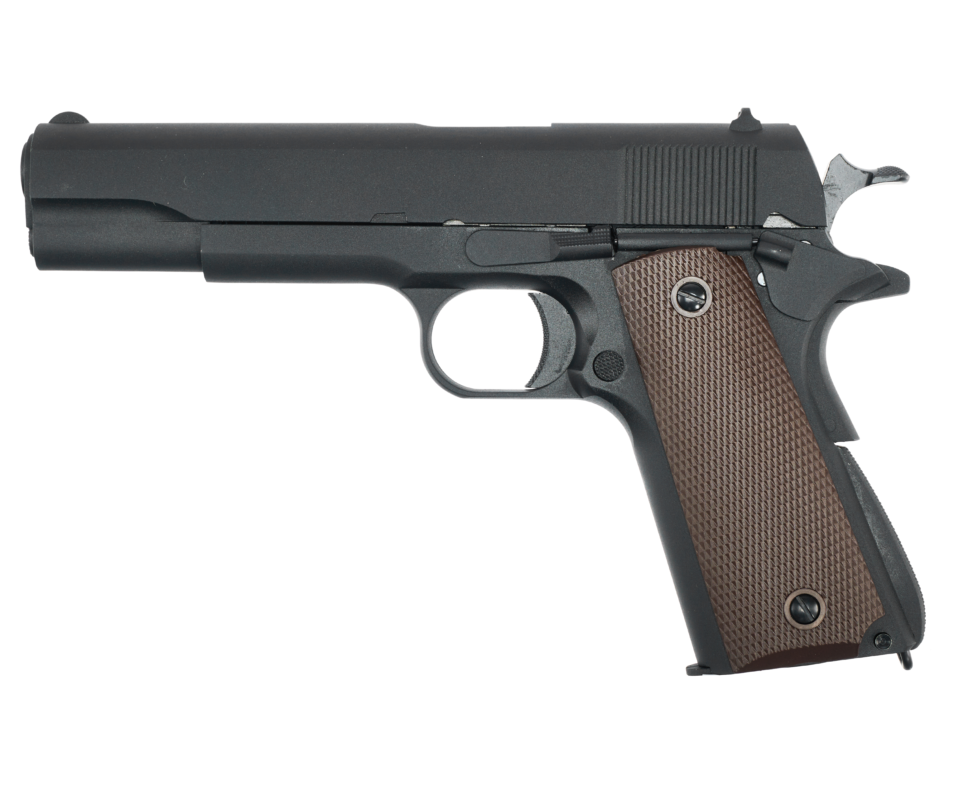 Страйкбольный пистолет KJW Colt M1911A1 6 мм, Gas, Blowback