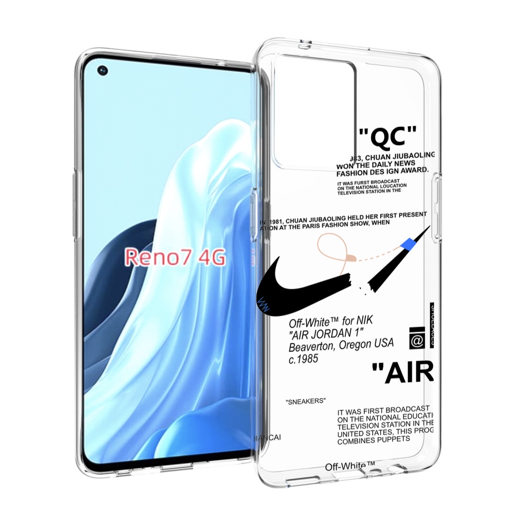 

Чехол MyPads коллаборация-найк для OPPO RENO 7 4G, Прозрачный, Tocco