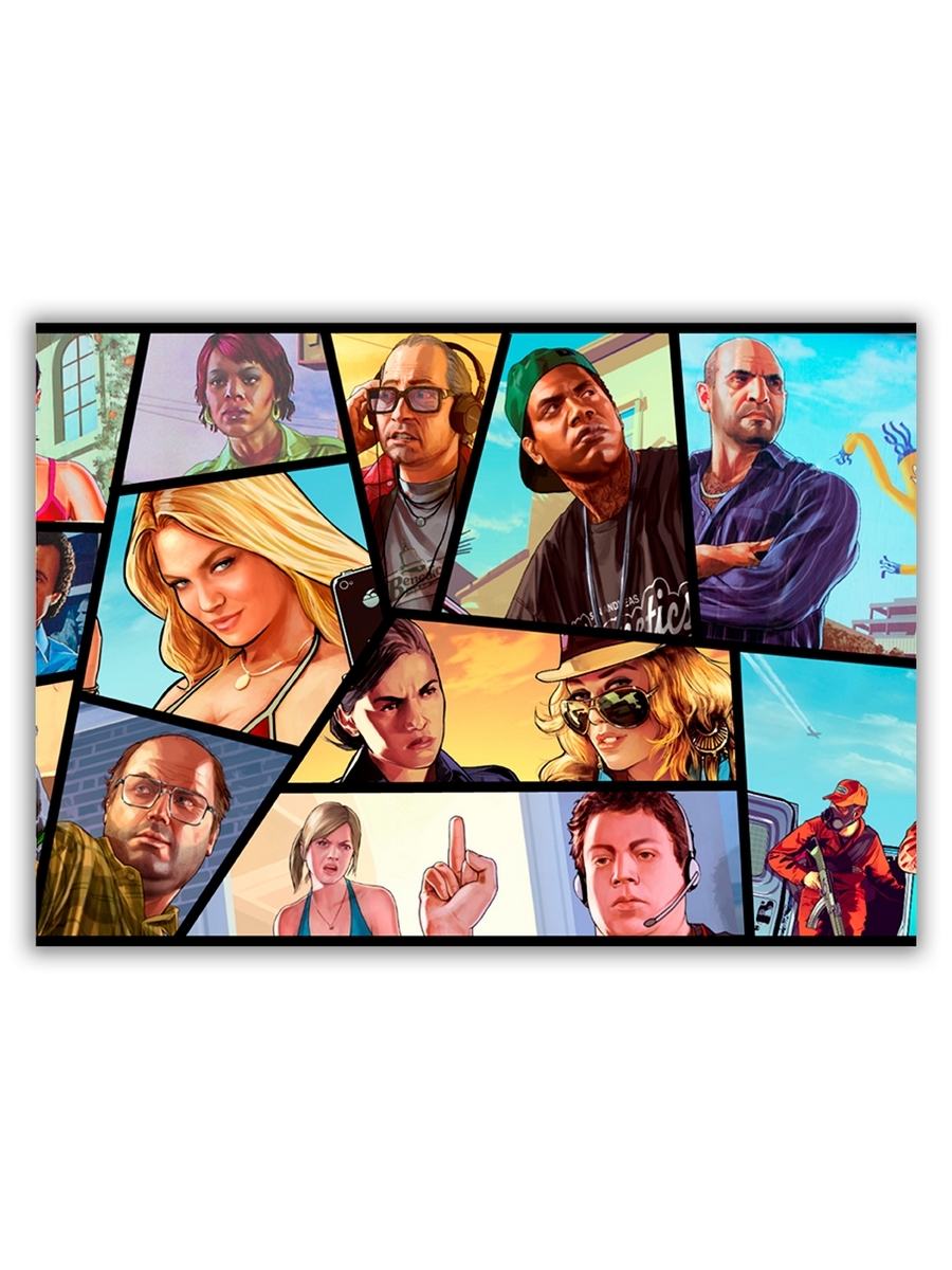 

Декоративный магнит DRABS GTA 15х21 см
