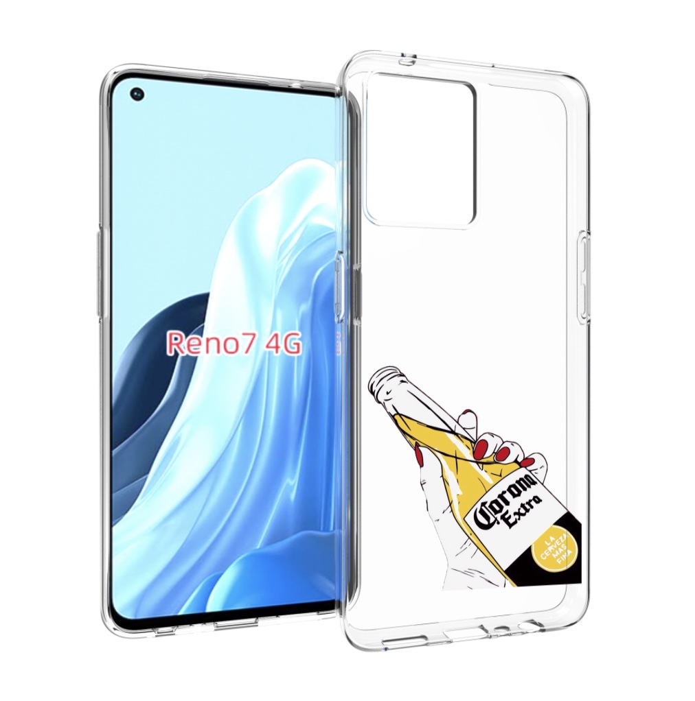 

Чехол MyPads корона екстра для OPPO RENO 7 4G, Прозрачный, Tocco