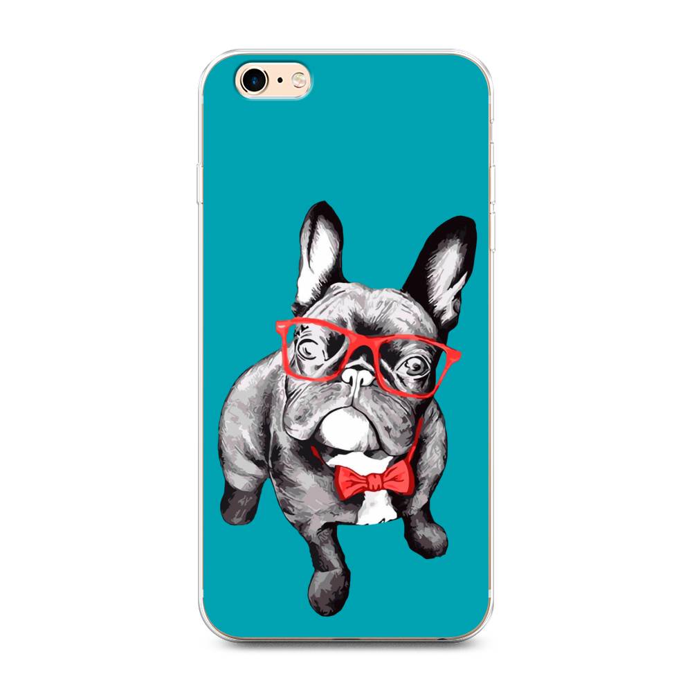 

Чехол на Apple iPhone 6 Plus/6S Plus "Французский бульдог", 10550-1