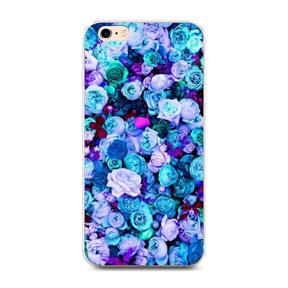 

Чехол на Apple iPhone 6 Plus/6S Plus "Цветочный ковер", Фиолетовый, 10550-2