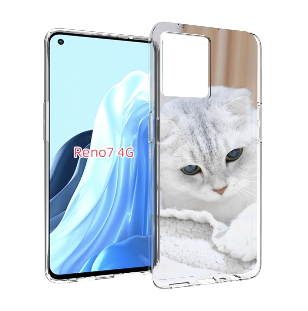 Чехол MyPads кошка чаузи для OPPO RENO 7 4G