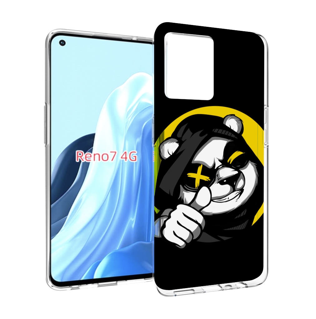 

Чехол MyPads крутая пандочка ок для OPPO RENO 7 4G, Прозрачный, Tocco