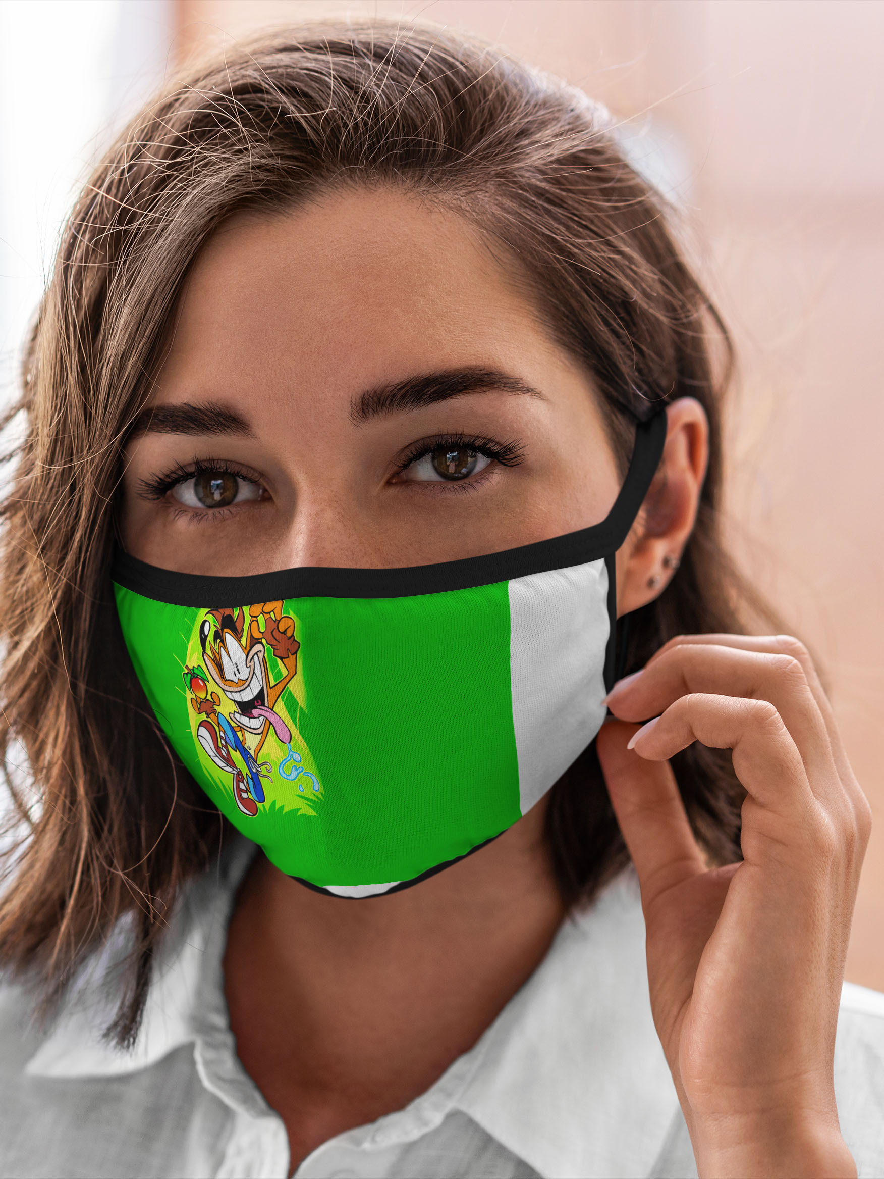 

Многоразовая маска унисекс Burnettie Игры Crash Bandicoot, Разноцветный, Игры Crash Bandicoot