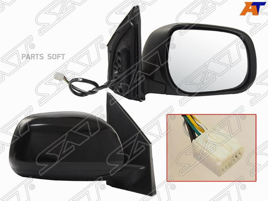 

Зеркало Toyota Rav4 05- Rh Регул,Складное,Обогрев, 7 Контактов