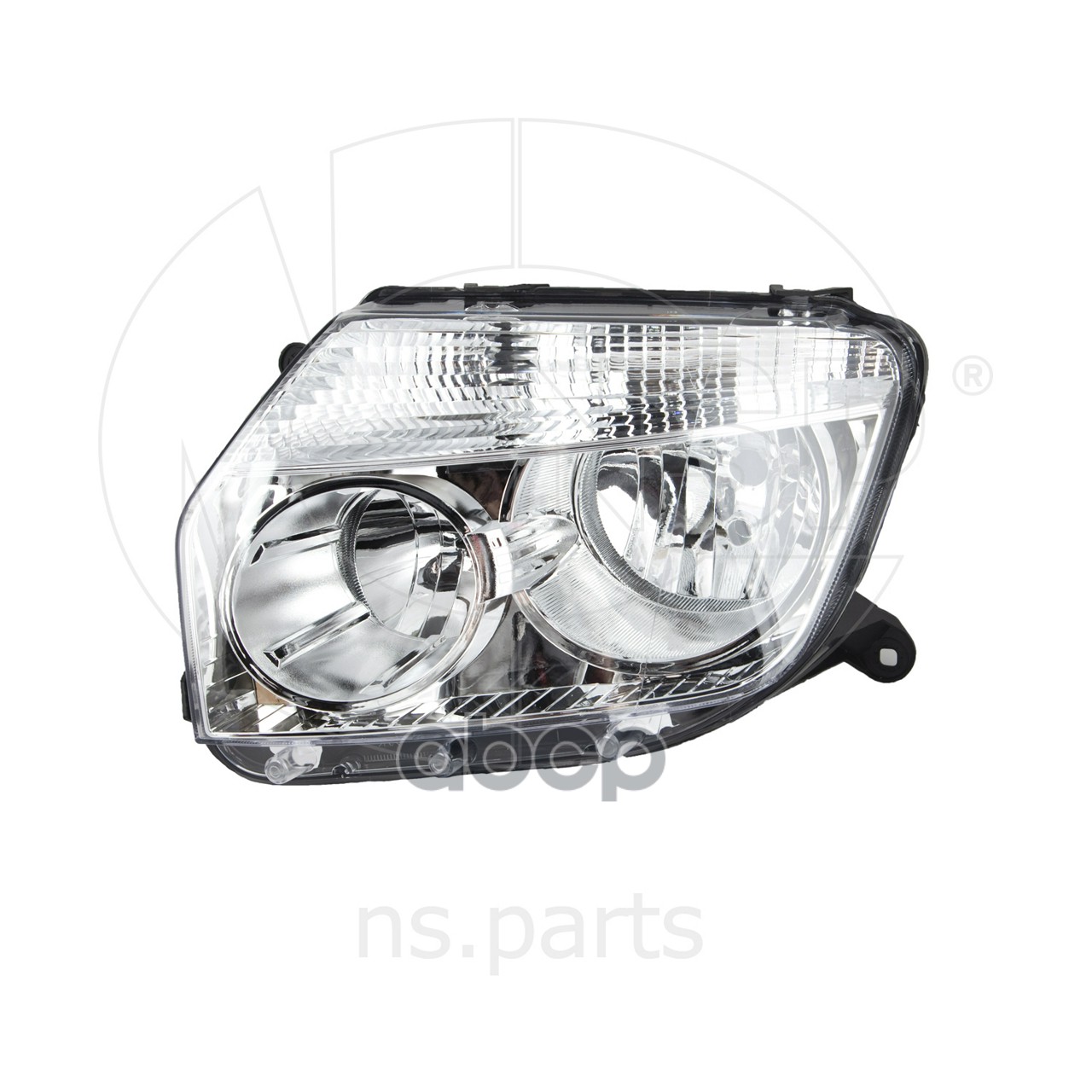 

Фара Левая Renault Duster (10-15) (Хром) NSP арт. NSP07260600069R