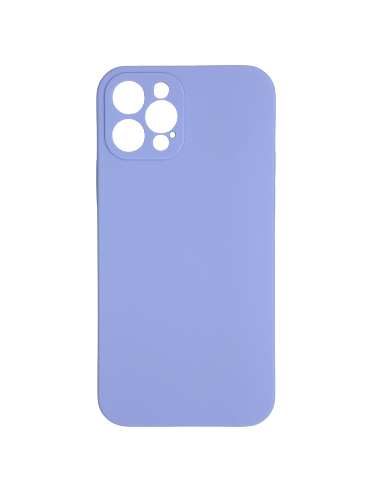 

Чехол для Apple iPhone 12 Pro, матовый фиолетовый, Silicone case