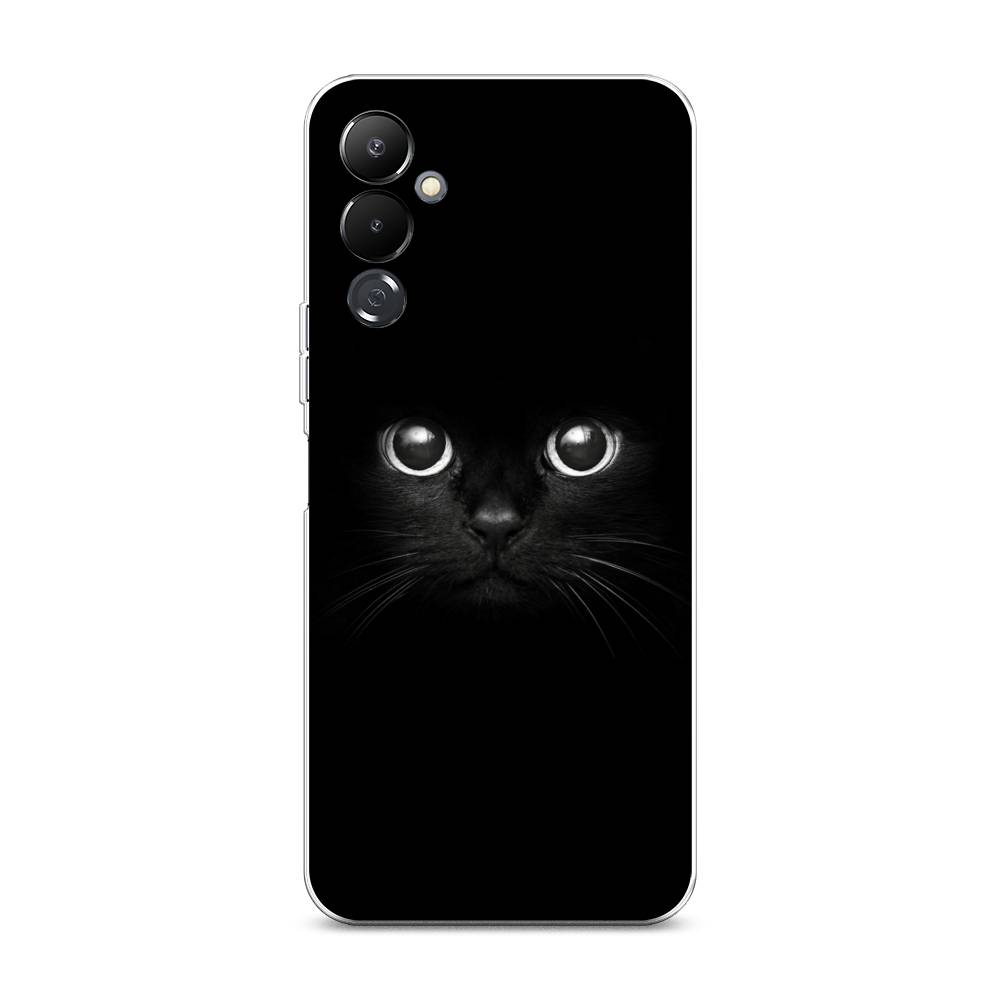

Чехол Awog на Tecno Pova 4 / Текно Пова 4 "Взгляд черной кошки", Черный