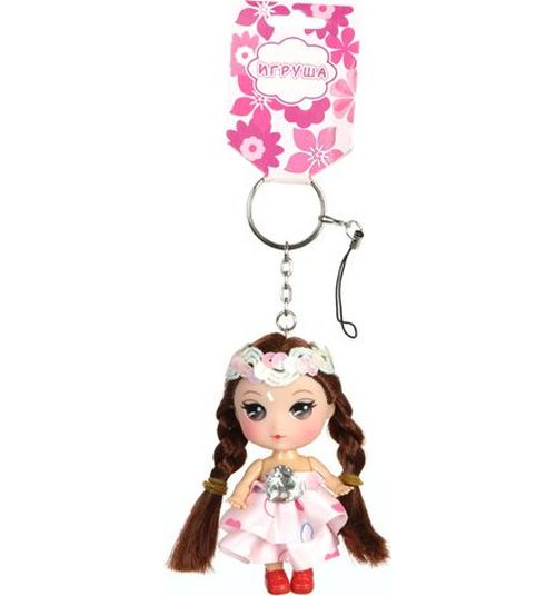 

Брелок Игруша - Кукла Оленька, 9 см I-002O