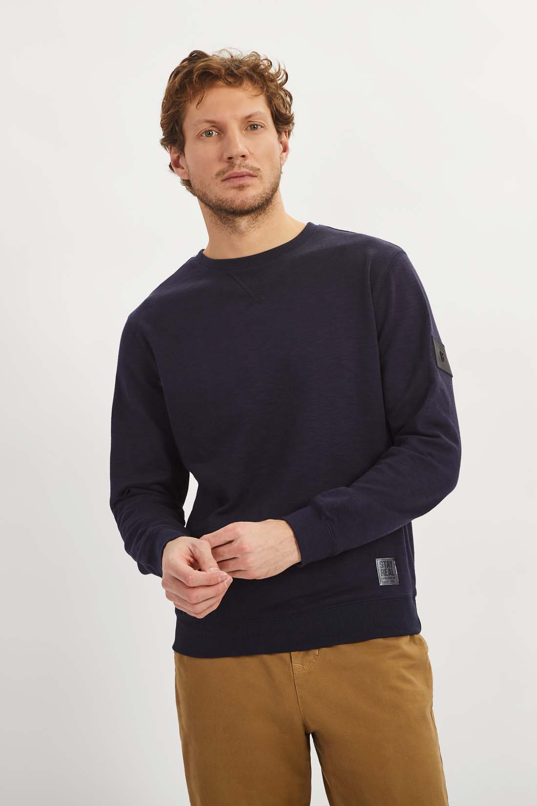 

Свитшот мужской Baon B611002 синий 2XL, B611002