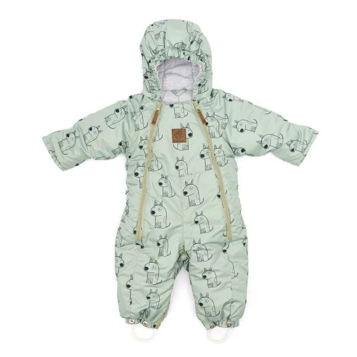 фото Комбинезон трансформер forest kids luma green dogs 80