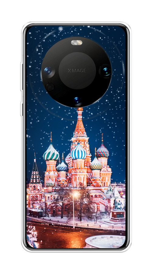 

Чехол на Huawei Mate 60 "Москва 1", Коричневый;синий;белый, 6122150-1