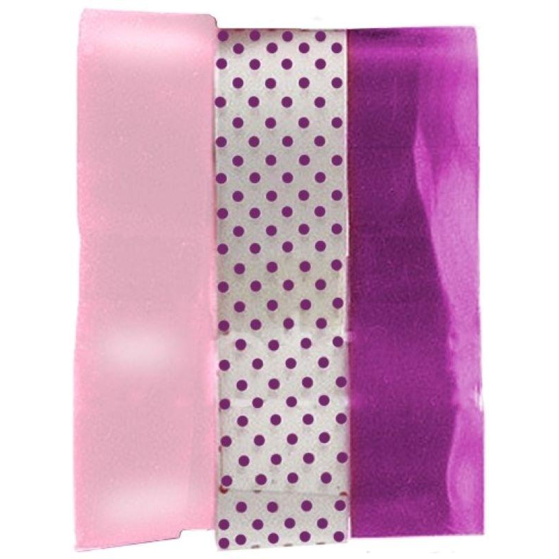 

Набор декоративных лент, шир.2см, дл.2м, 0,12 мм (3 шт)/1х13х9,5см арт83247